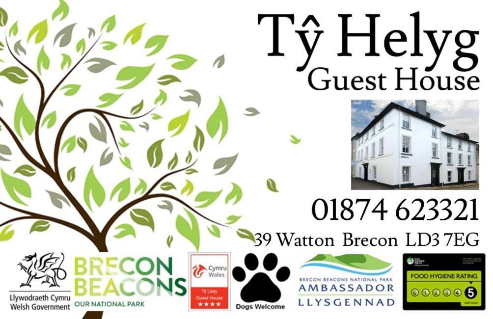 Ty Helyg Guest House Brecon Exterior foto